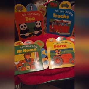 Count-A-Round Kids Toy Book Set